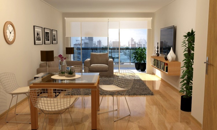 VENTA DEPARTAMENTO Semipiso a estrenar. Un dormitorio con patio y balcon . Amenities. Jujuy 1660