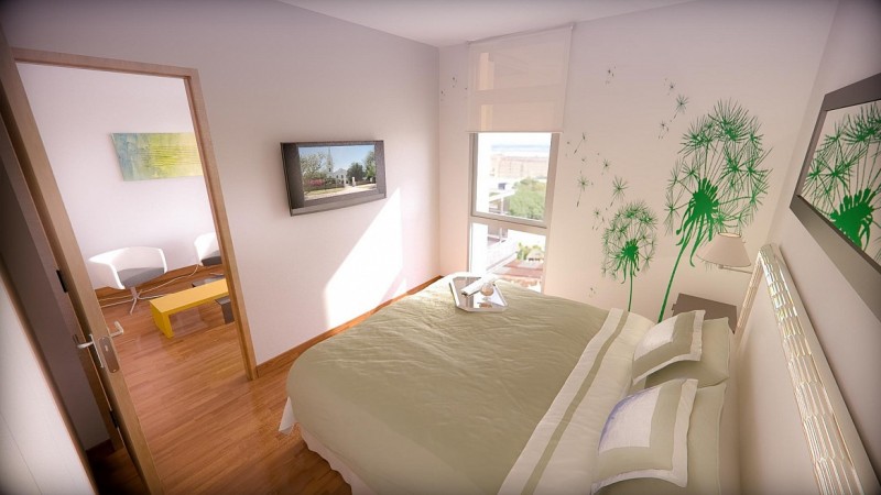 VENTA DEPARTAMENTO Un dormitorio con balcon - Amenities - Financiacion - Ciudad de San Lorenzo