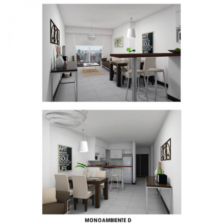 VENTA Monoambiente - Balcon aterrazado - Entrega inmediata - Calidad y Diseño - Rodriguez 1100