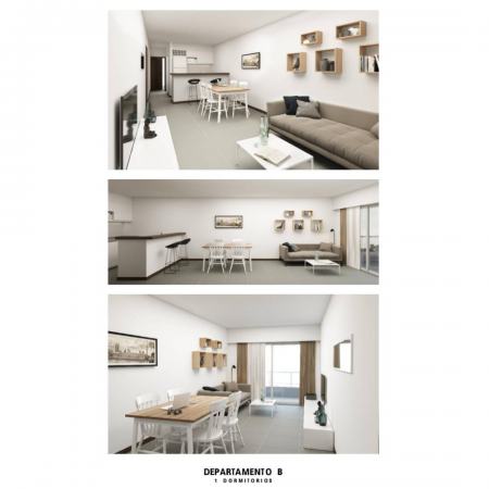 VENTA DEPARTAMENTO Semipiso UN DORMITORIO - Amplios balcones al frente - ENTREGA INMEDIATA - Mendoza 2800