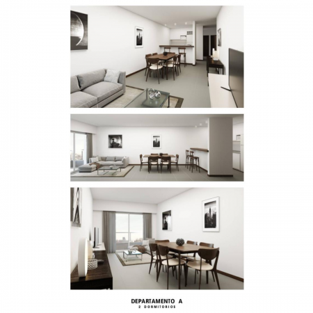 VENTA DEPARTAMENTO Semipiso UN DORMITORIO - Amplios balcones al frente - ENTREGA INMEDIATA - Mendoza 2800