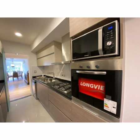 VENTA - Piso exclusivo. Dos dormitorios.  Vista franca al rio.  Amplio balcon corrido.  Amenities. Cochera.  BARRIO MARTIN. ENTREGA INMEDIATA