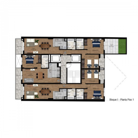 VENTA -  DOS DORMTORIOS en BARRIO MARTIN. Amenities. PROXIMA ENTREGA