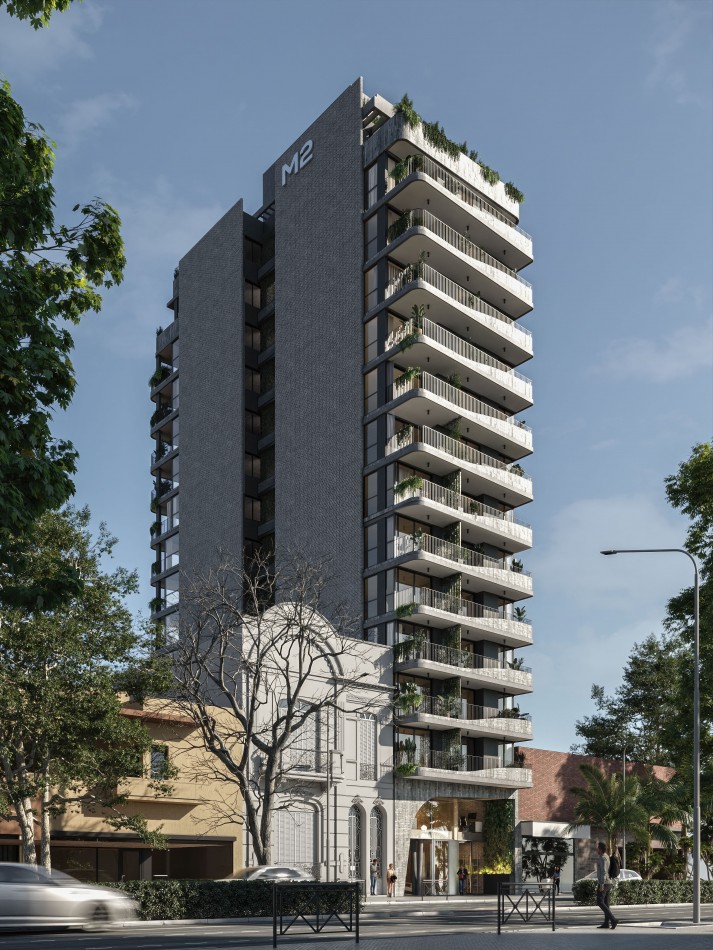 VENTA DEPARTAMENTO UN DORMITORIOS, balcon al contrafrente - Amenities - FINANCIACION - Entrega 2027 - Av. Pellegrini 900