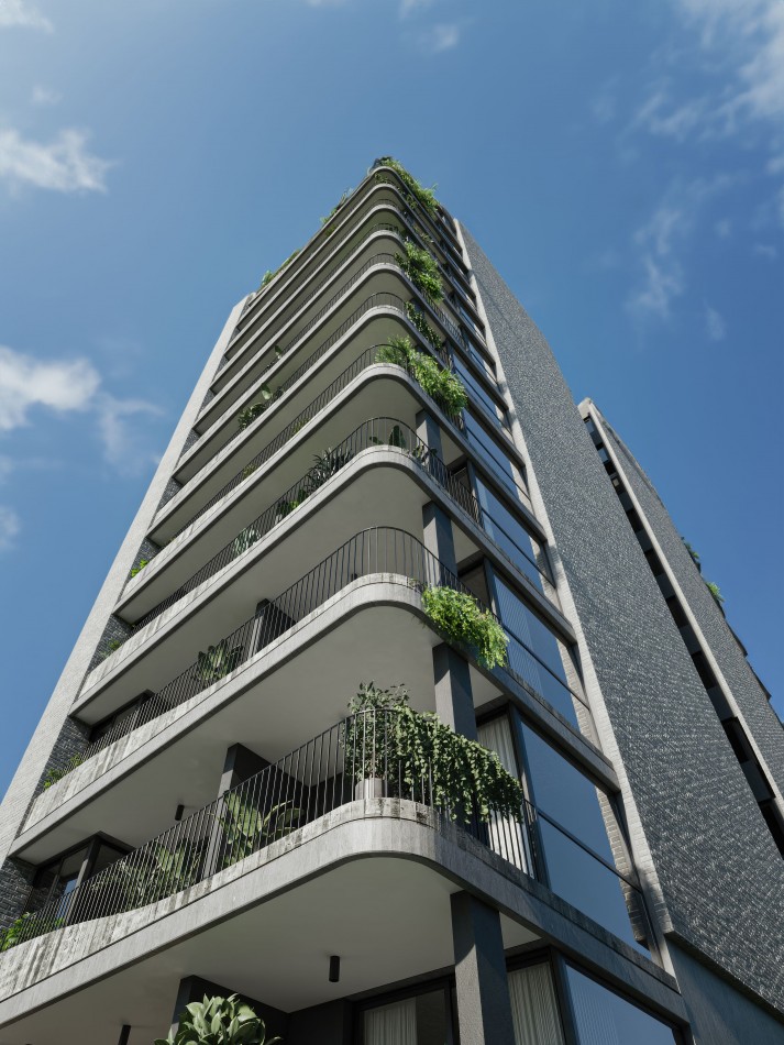 VENTA DEPARTAMENTO UN DORMITORIOS, balcon al contrafrente - Amenities - FINANCIACION - Entrega 2027 - Av. Pellegrini 900