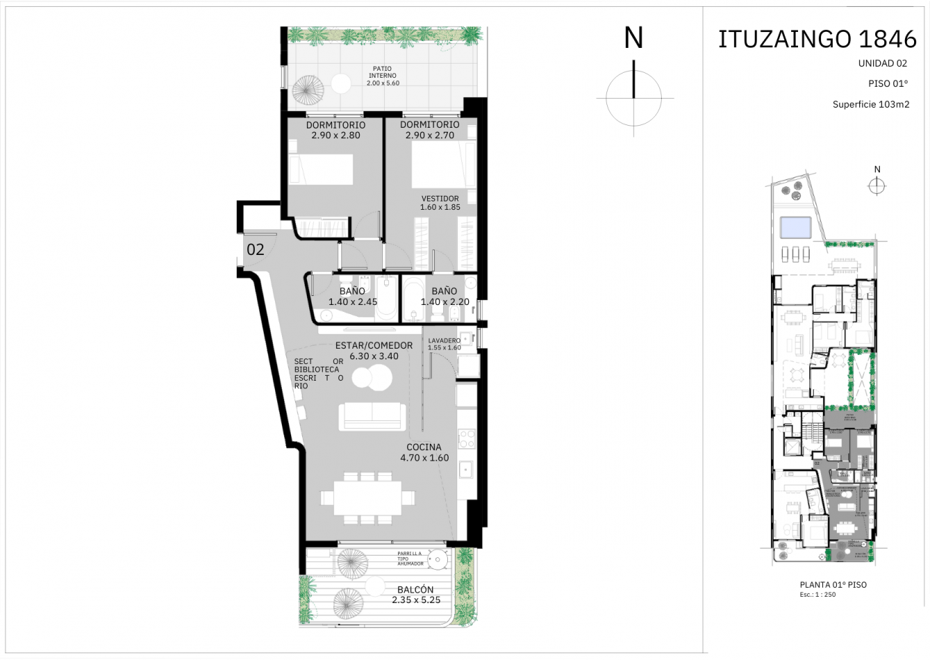 EN VENTA - Departamento UN DORMITORIO, balcon - AMENITIES - FINANCIACION - BARRIO ABASTO, ROSARIO