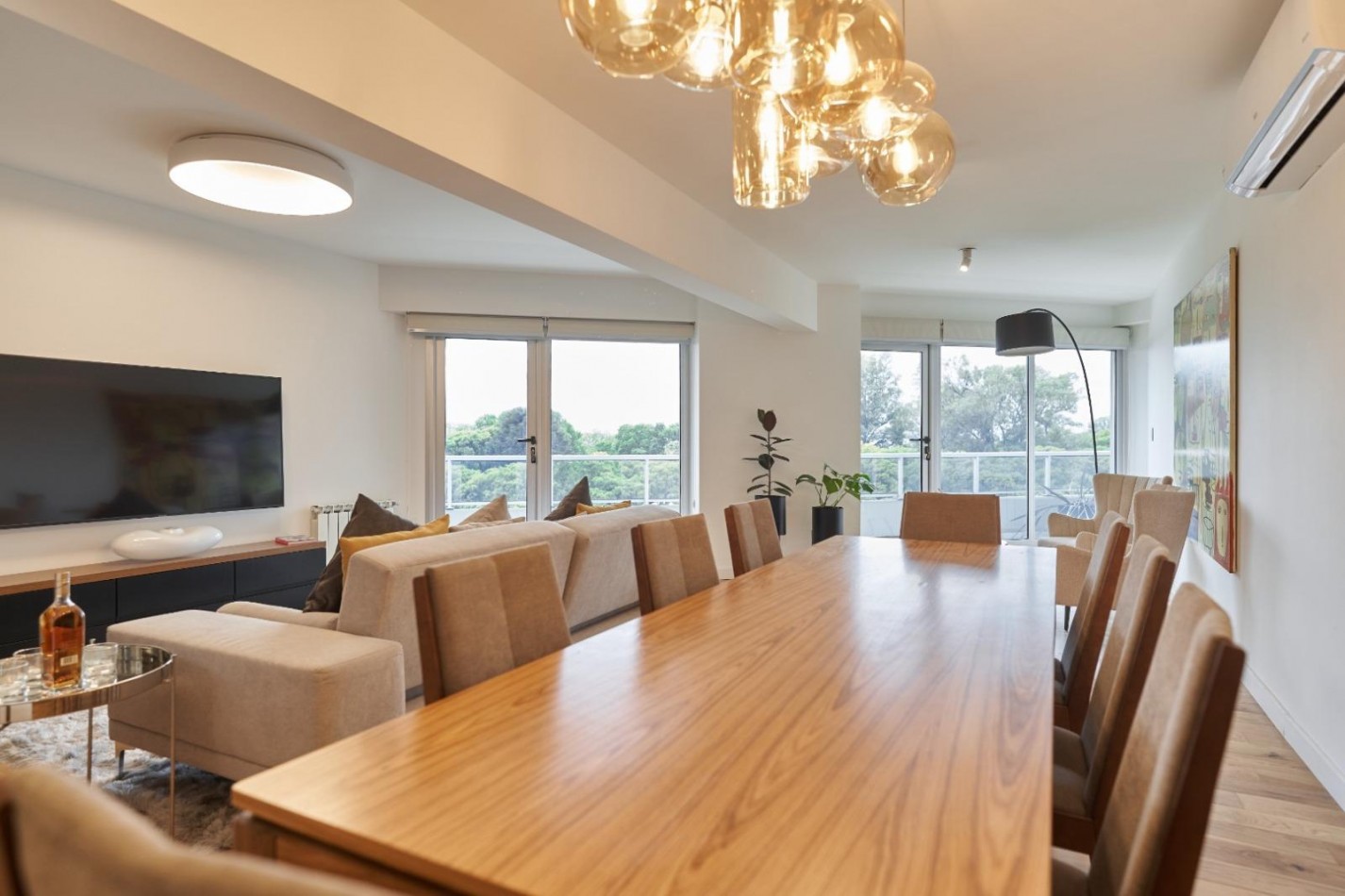 VENTA - Piso exclusivo - DOS dormitorios - Vista franca al rio - Balcon corrido - Cochera - Amenities - BARRIO MARTIN. ENTREGA INMEDIATA