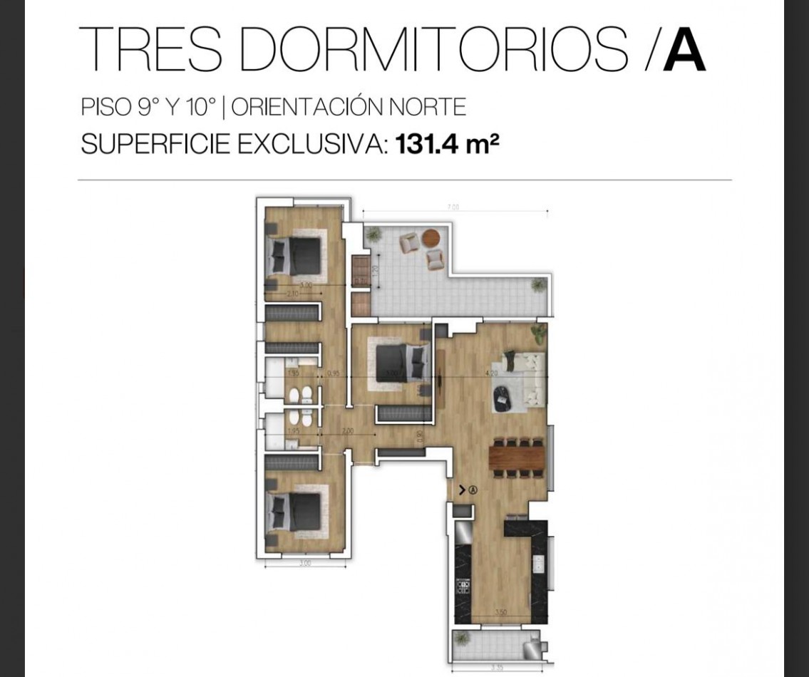 3 DORMITORIOS PREMIUM, balcon aterrazado con parrillero - Amenities - Ciudad de San Lorenzo