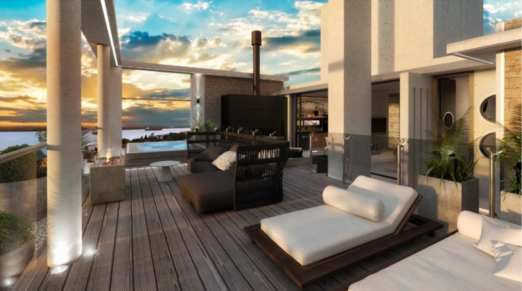 VENTA - Piso exclusivo - Dos dormitorios - Vista franca al rio - Amenities - FINANCIACION - Av. Libertad 167