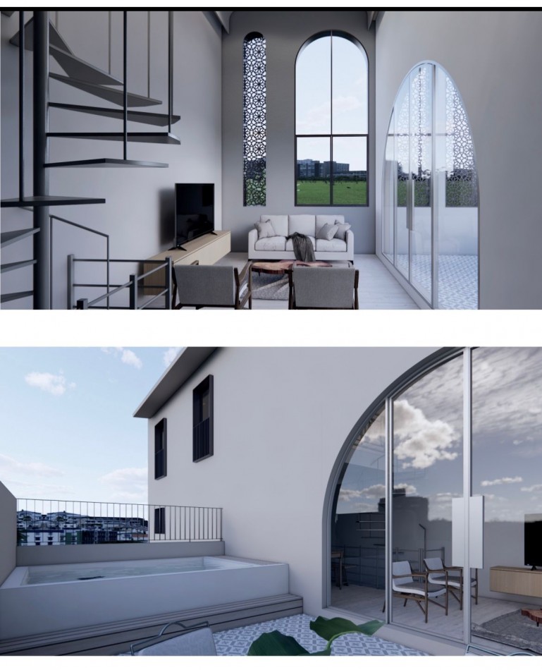 Espectacular CASA de diseño - 3 dormitorios, patio, terraza, piscina - BARRIO LOURDES