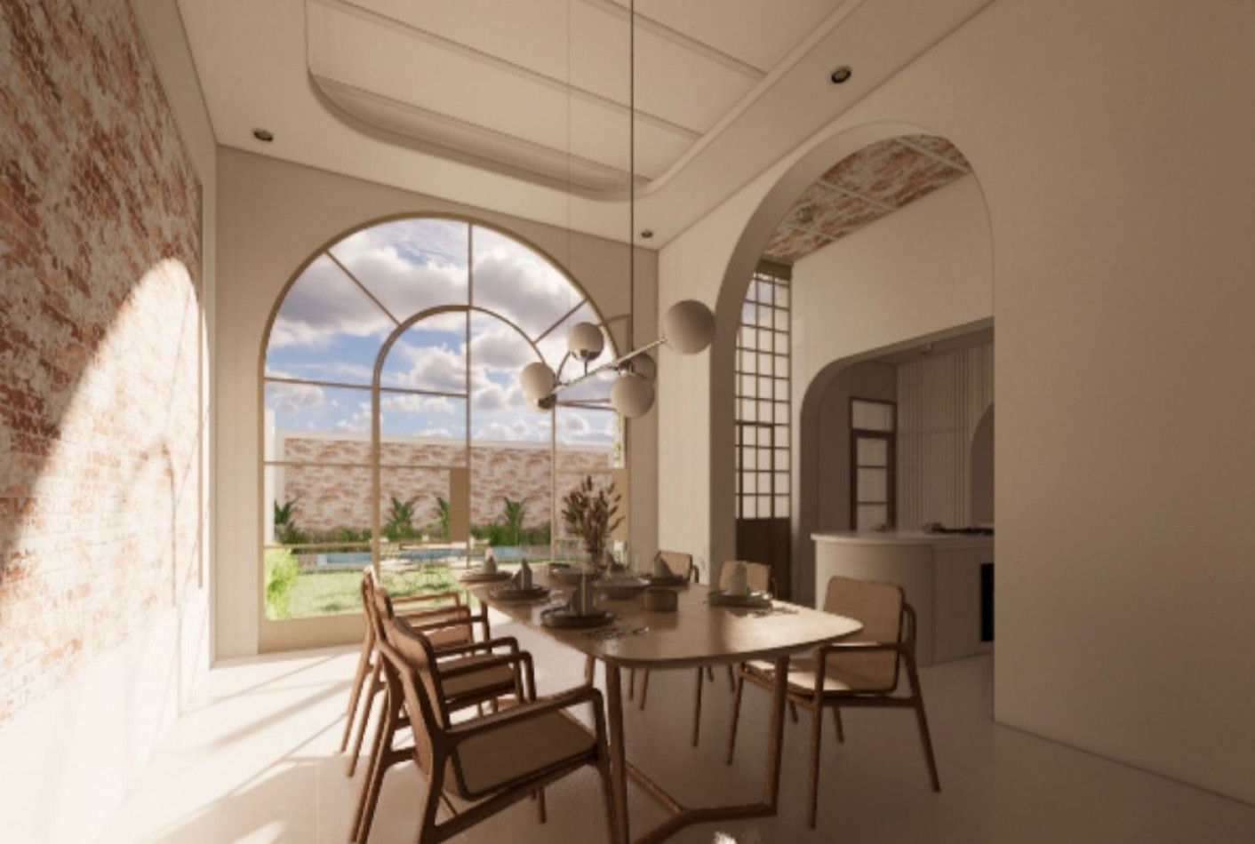 Hermosa CASA de diseño, 3 dormitotios, comodin, patio, piscina, terraza, cochera - ABASTO