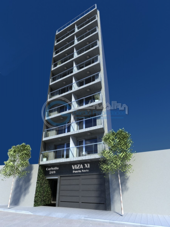 VENTA Amplio MONOAMBIENTE - Balcon visa parcial al rio - Piso alto - Amenities - PUERTO NORTE