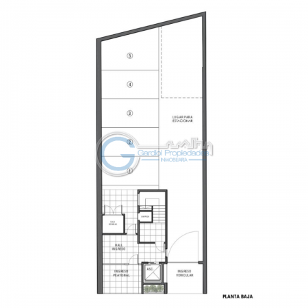 VENTA DEPARTAMENTO Duplex DOS DORMITORIOS - Terraza exclusiva y balcon frente al parque Independencia  - Av. Pellegrini 2632