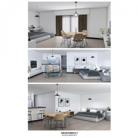 VENTA - Monoambientes - Balcon frente y contrafrente - Cafferata y Cordoba