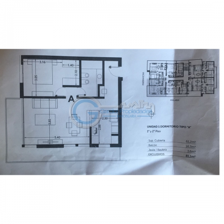 Condominio residencial en TIERRA NUEVA, FISHERTON - Un dormitorio con Cochera - Amplio balcón - Amenities