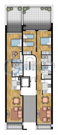 VENTA DEPARTAMENTO Dos dormitorios, balcon y patio - Calidad premium - A estrenar - Con cochera - Amenities - Entrega inmediata. OFERTA CONTADO