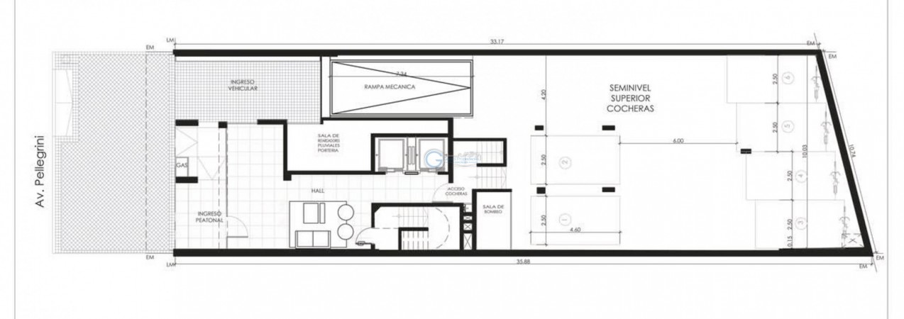 VENTA DEPARTAMENTO DOS DORMITORIOS, amplio patio de 122m2 exclusivos - Amenities - FINANCIACION - Av. Pellegrini 1700