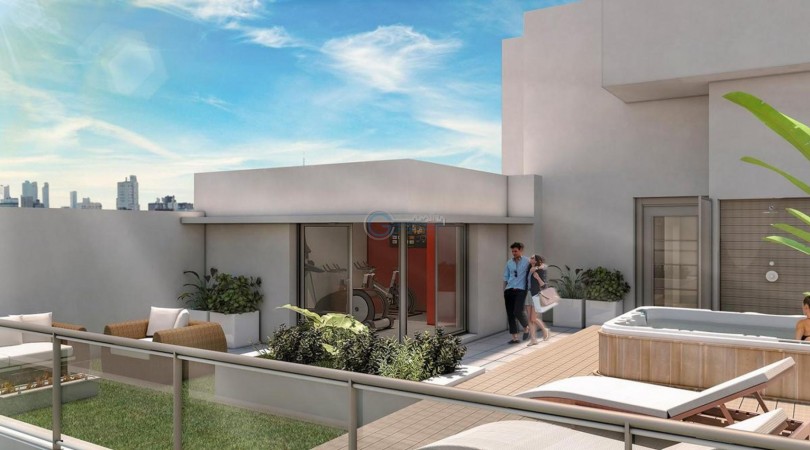 VENTA DEPARTAMENTO DOS DORMITORIOS, amplio patio de 122m2 exclusivos - Amenities - FINANCIACION - Av. Pellegrini 1700