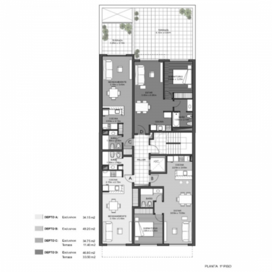 VENTA DEPARTAMENTO UN DORMITORIO - Balcones vidriados - ENTREGA INMEDIATA - Zeballos 2200
