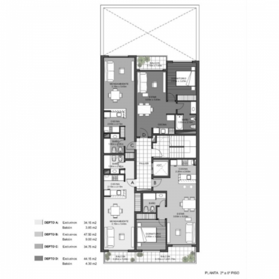 VENTA DEPARTAMENTO UN DORMITORIO - Balcones vidriados - ENTREGA INMEDIATA - Zeballos 2200