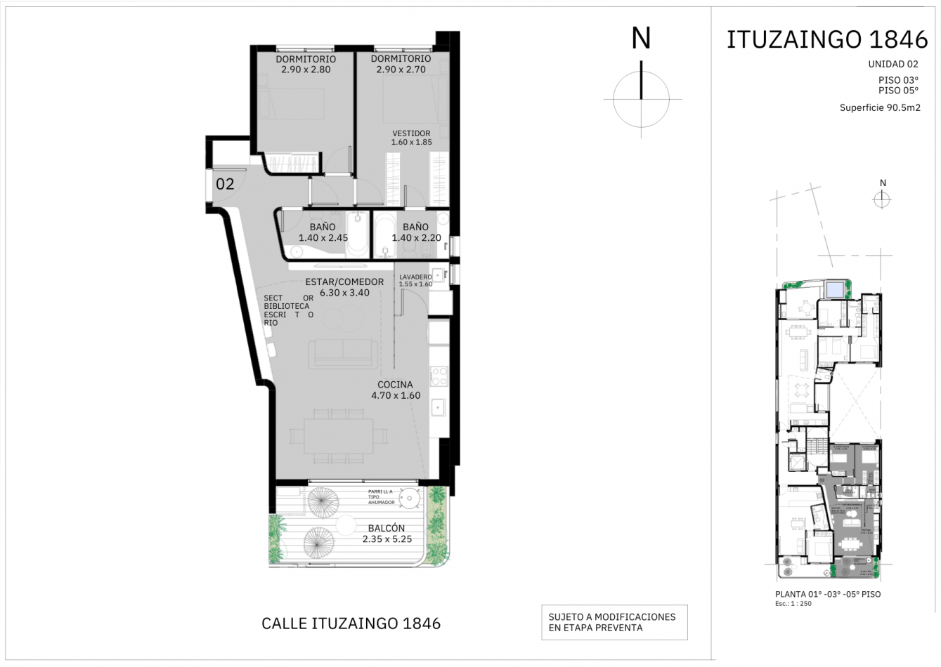 EN VENTA - Departamento DOS DORMITORIOS, balcon - AMENITIES - FINANCIACION - BARRIO ABASTO, ROSARIO