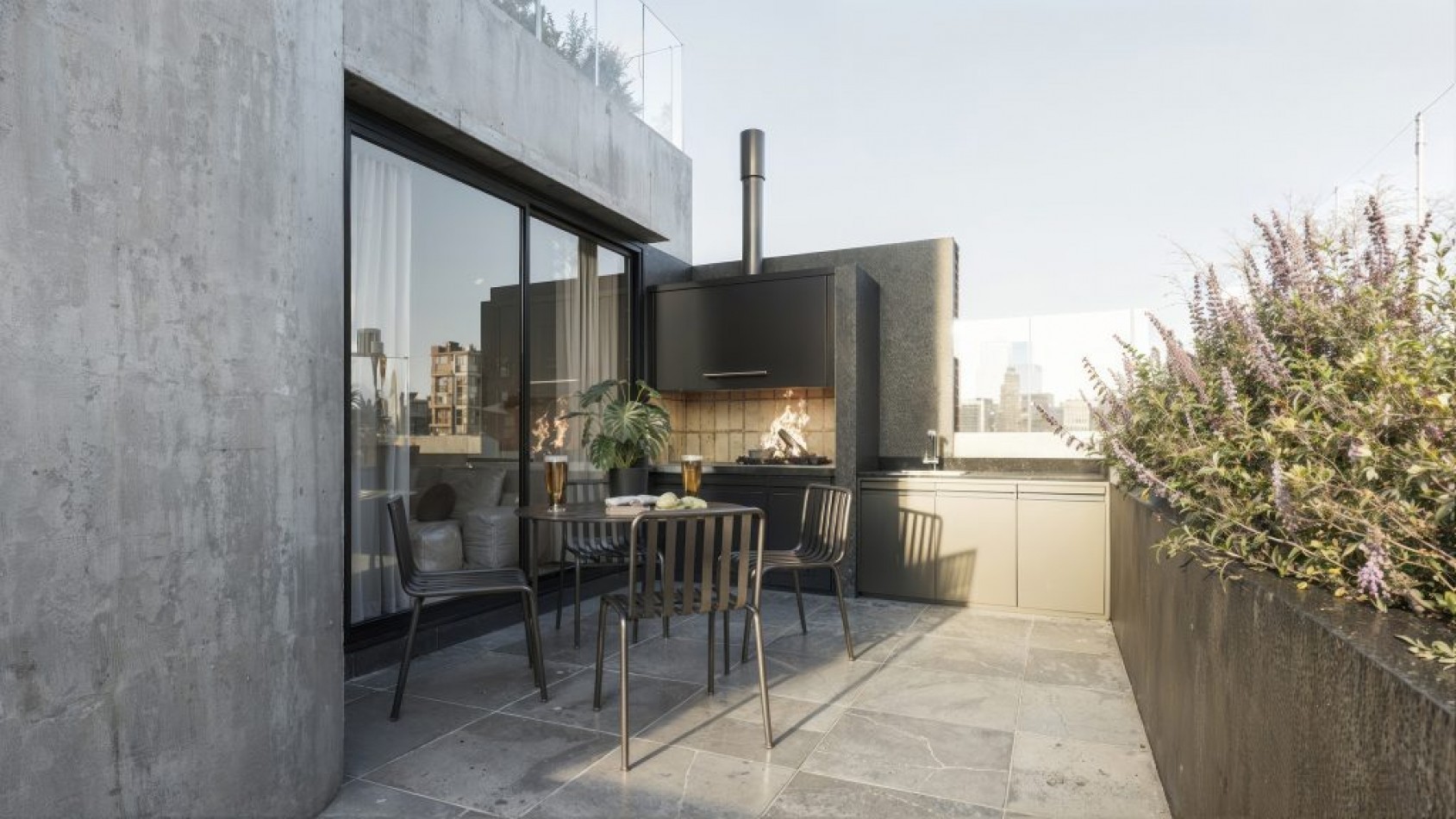 PISO EXCLUSIVO PREMIUM. 3 DORMITORIOS terraza, piscina y parrillero de uso propio. Cochera. Moreno 1100 - FINANCIACION