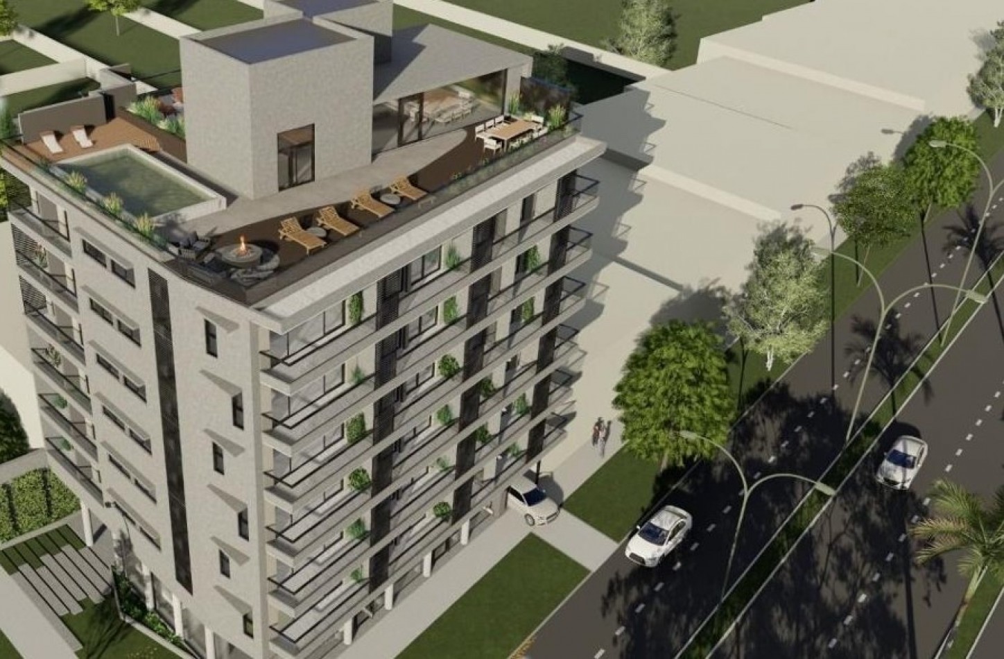 OPORTUNIDAD Amplio depto 1 dormitorio. Entrega Marzo 2028. Bv Rondeau esquina Sorrento