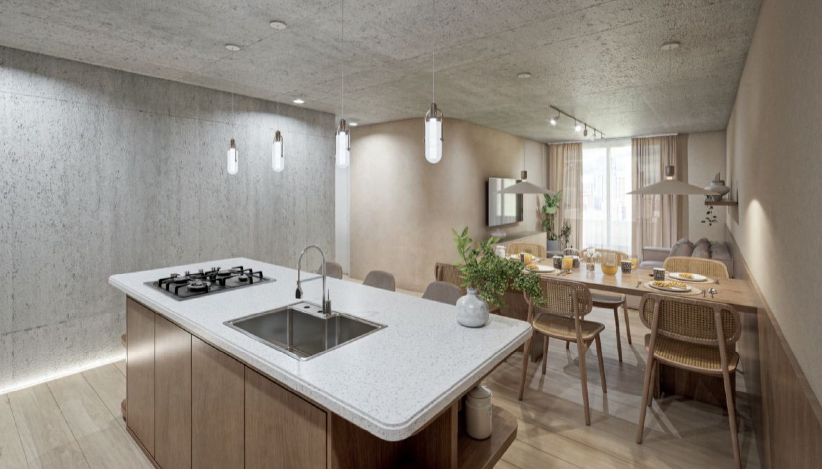 Moderno depto de 3 dormitorios con patio y parrillero exclusivo - Amenities - Financiacion - SALTA 2020