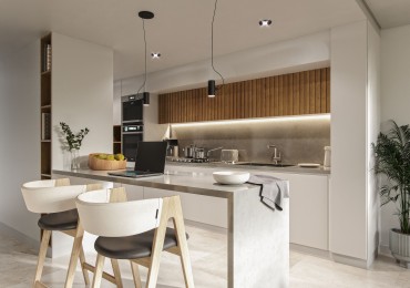 VENTA DEPARTAMENTO UN DORMITORIOS, balcon al contrafrente - Amenities - FINANCIACION - Entrega 2027 - Av. Pellegrini 900