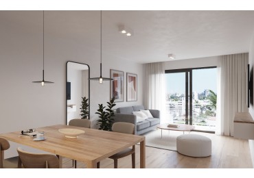 EN VENTA DEPTO 1 DORMITORIO EN CONSTRUCCION. Amplia financiacion. Mendoza 1200