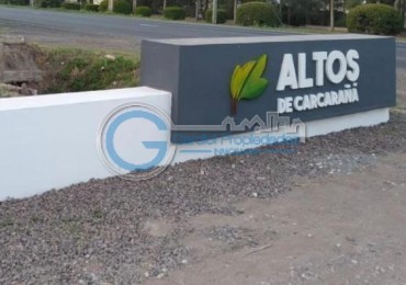 VENTA LOTE ALTOS DEL CARCARAÑA. ENTREGA INMEDIATA
